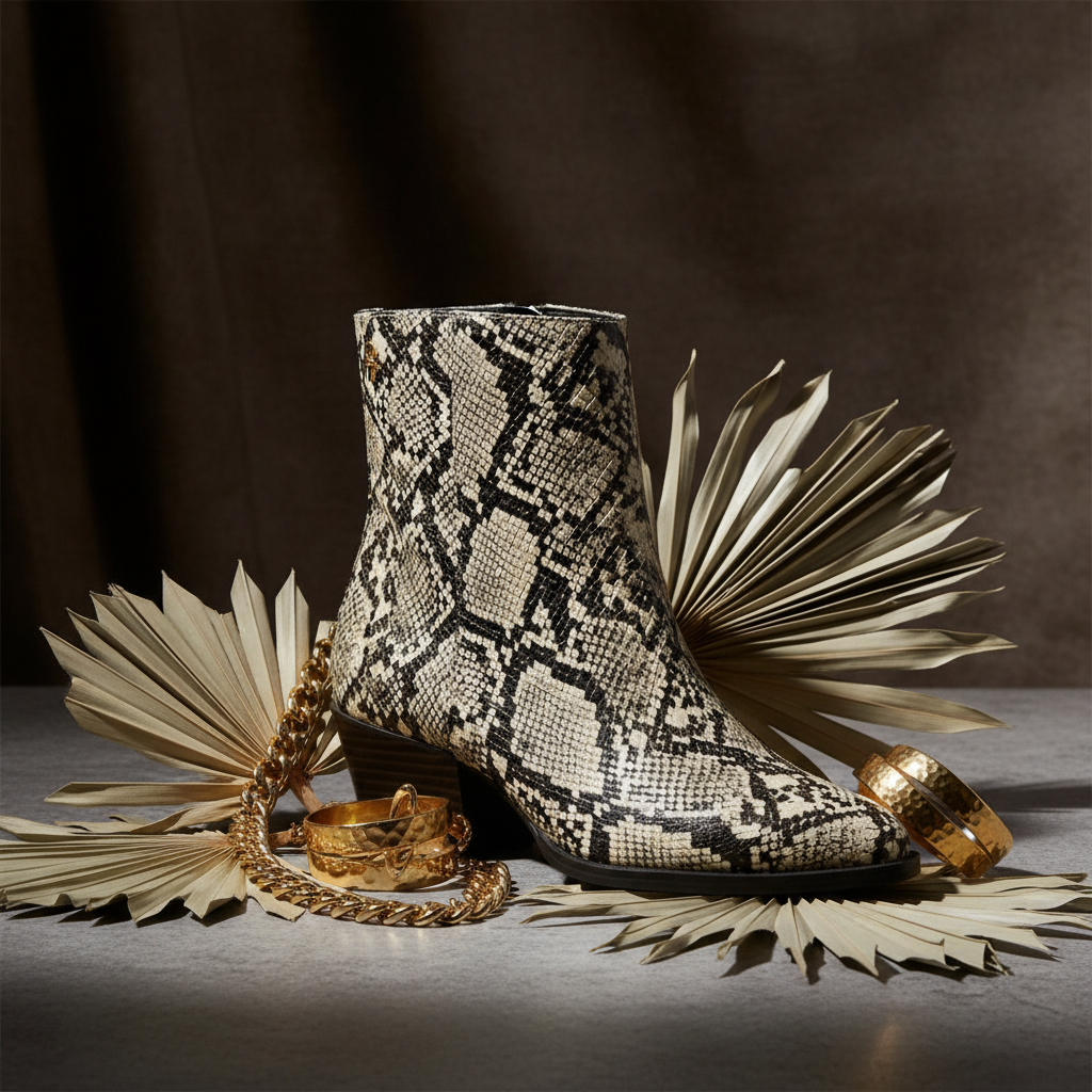 botin-cowboy-piel-serpiente-still-life-editorial-exotico-accesorios
